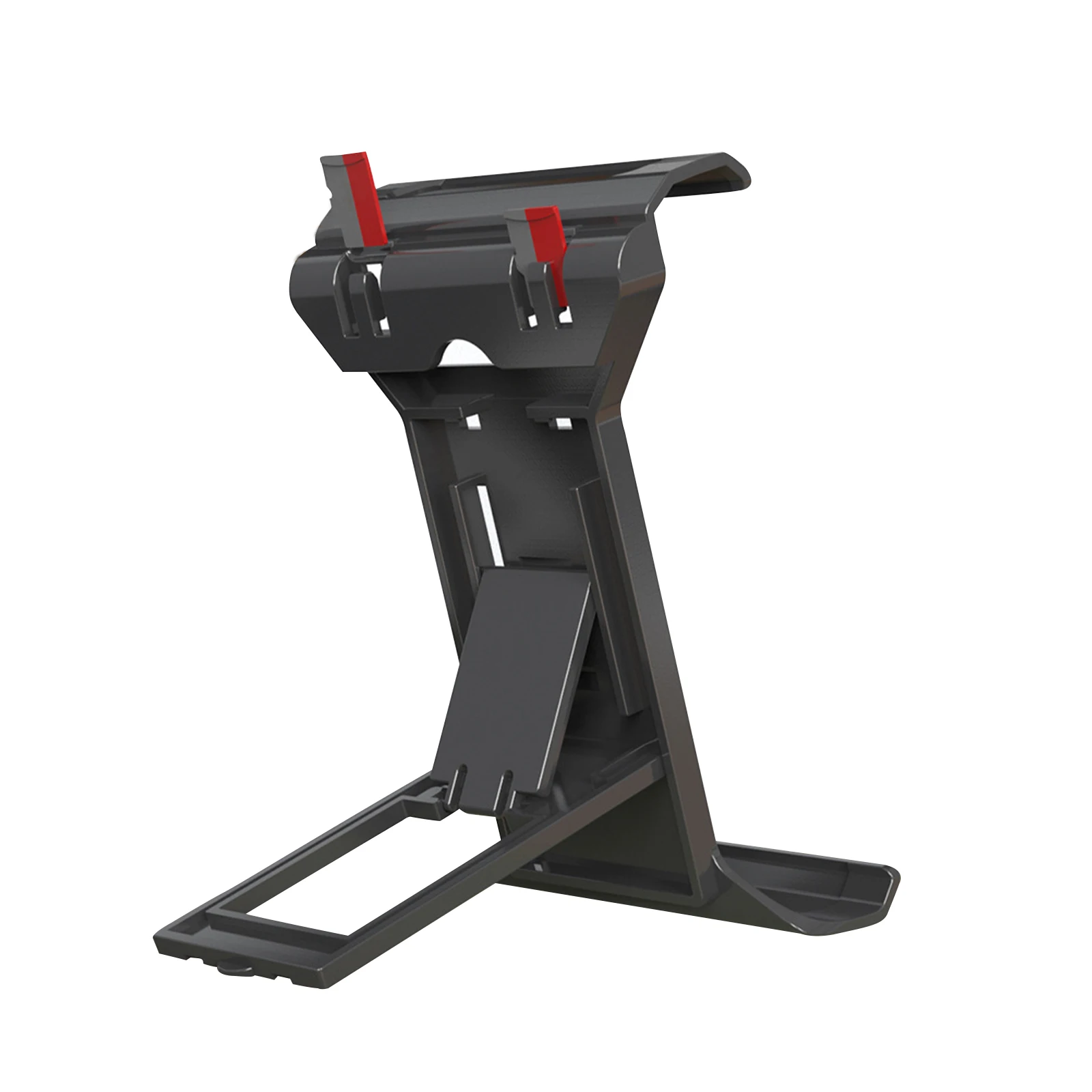 Soporte de escritorio plegable negro para accesorios de consola de juegos Steam Deck soporte de almacenamiento montado en la pared multifunción