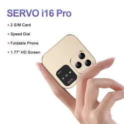SERVO i16 Pro Mini - Teléfono Plegable Dual SIM 1,77 pulgadas