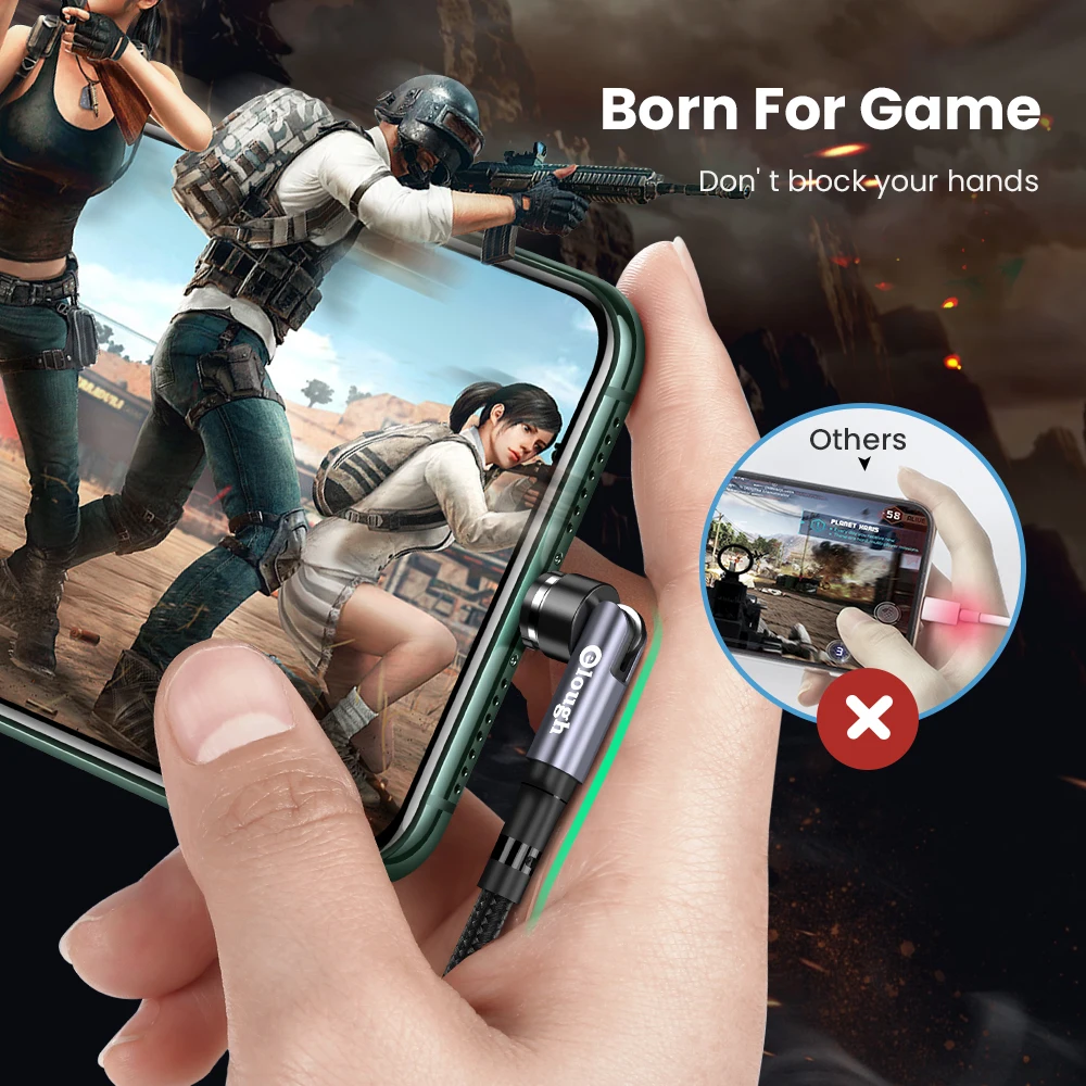 Elough 540 Cable magnético 3A Cable Micro USB tipo C de carga rápida para Huawei Xiaomi Samsung cargador magnético Cable de datos de teléfono - imagen 5