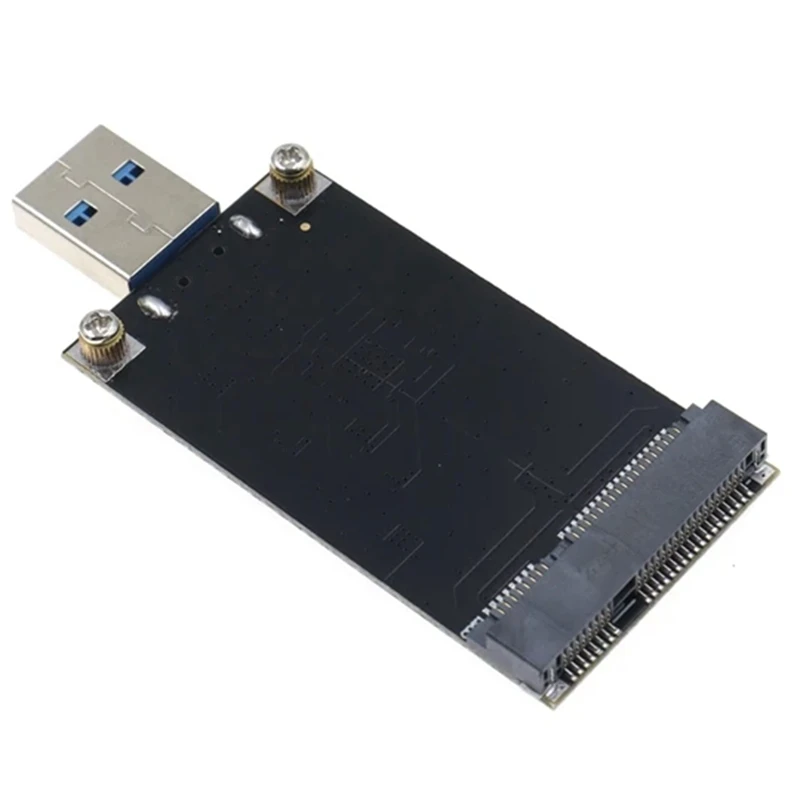 Unidad de estado sólido Msata a USB 3,0 para disco duro móvil, Chip ASM1153E, Plug And Play para tamaños 30X50, negro de alta calidad, 1 unidad - imagen 4