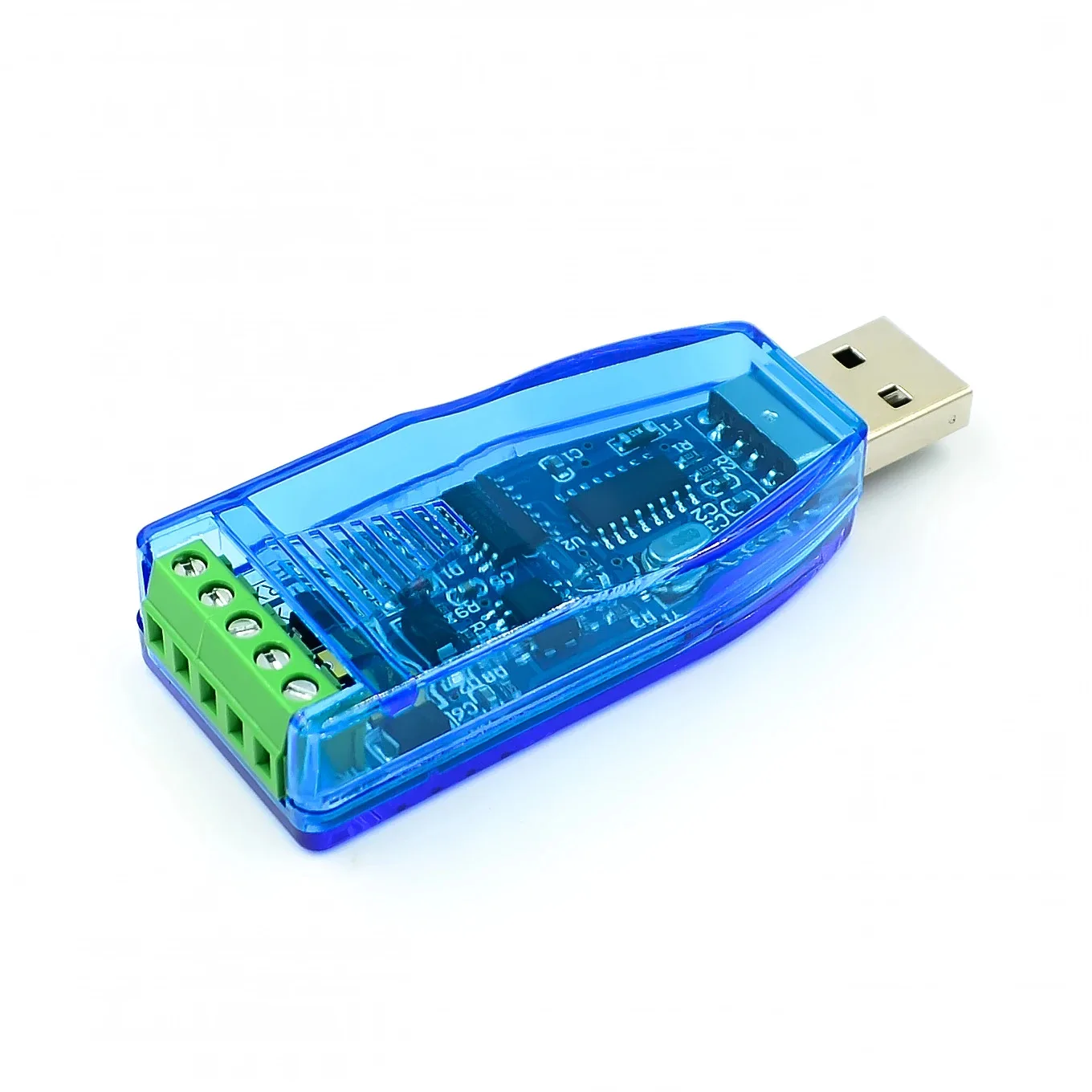 Convertidor Industrial USB A RS485, Protección de actualización, convertidor RS232, compatibilidad V2.0, módulo de placa de conector estándar RS-485 A