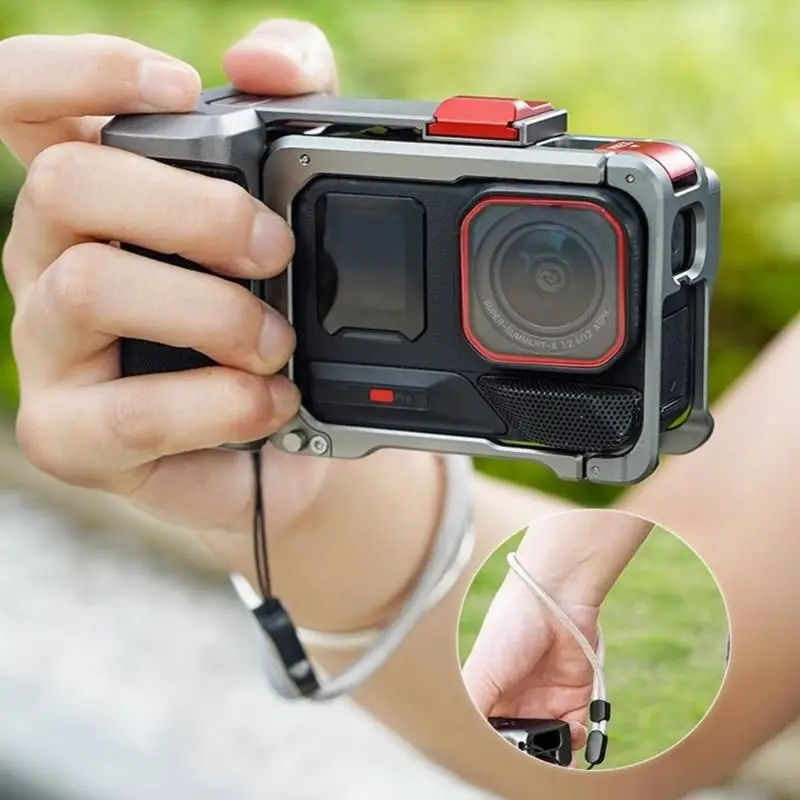 Marco metal aluminio y1ub jaula protectora calzado frío accesorios para cámara expansión zapatilla - imagen 3