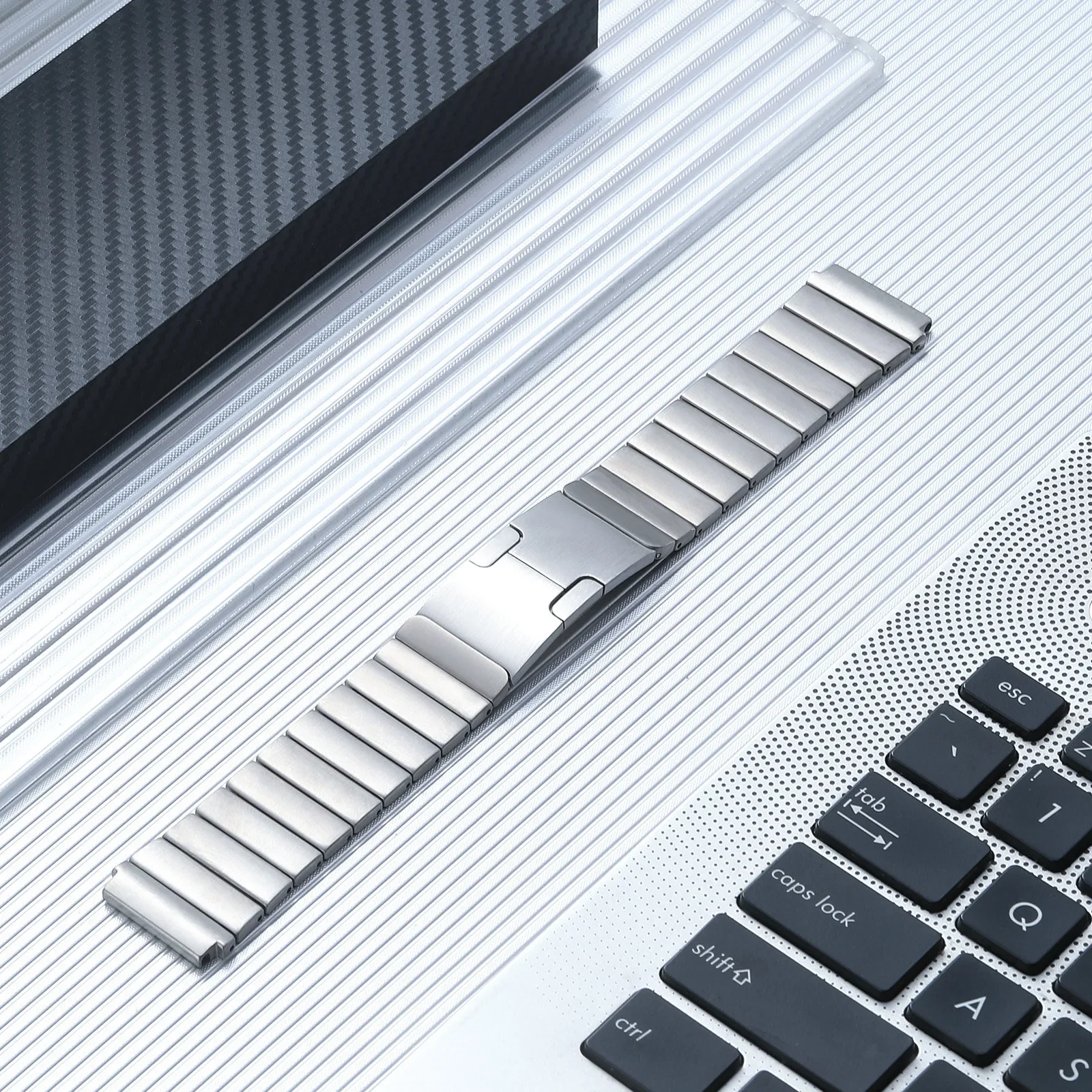 Correa de acero inoxidable de 22mm para Xiaomi Watch S4 S3 S2 42 46MM S1 Pro pulsera de Metal Link Corrrea para Xiaomi Watch 2Pro Mi Color 2 - imagen 3