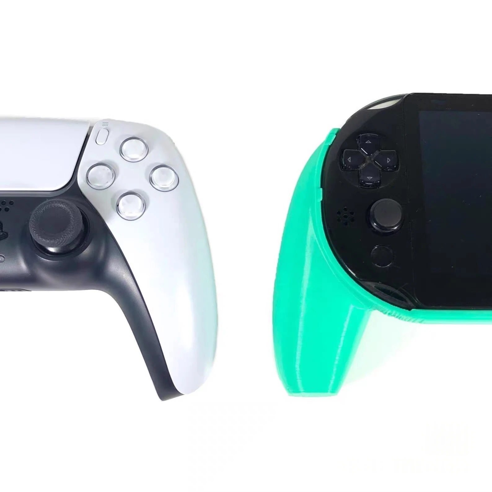 Para empuñadura de controlador PS Vita impresa en 3D - Compatible con PSV1000/2000, blanco, ergonómico para sesiones largas - imagen 2