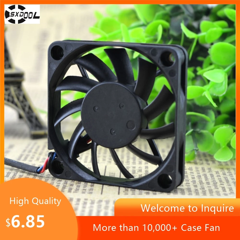 Ventilador 6010 para Delta EFB0612HA 60x60x10mm 12V 0.18A doble bola 4200RPM 18CFM ventilador ultrafino para electrónica - imagen 5