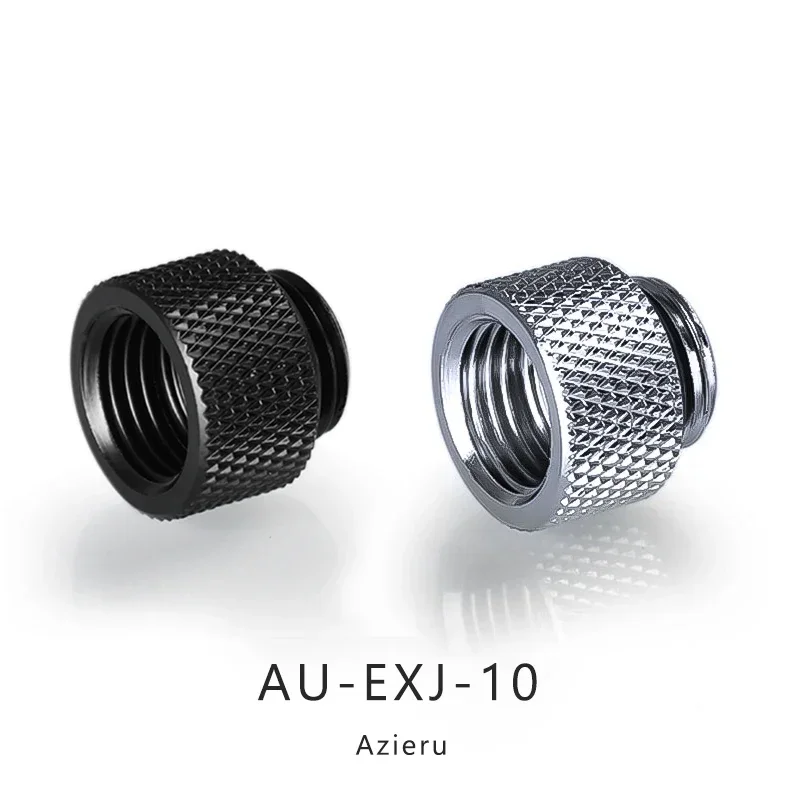 Adaptador extensor macho a hembra, montaje G1/4 10MM-40MM, uso de asiento de extensión para conector de refrigeración por agua AU-EXJ-10 - imagen 3