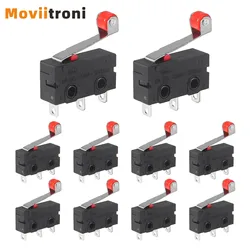 KW12-3 Microinterruptor Final de Carrera SPDT con Rodillo