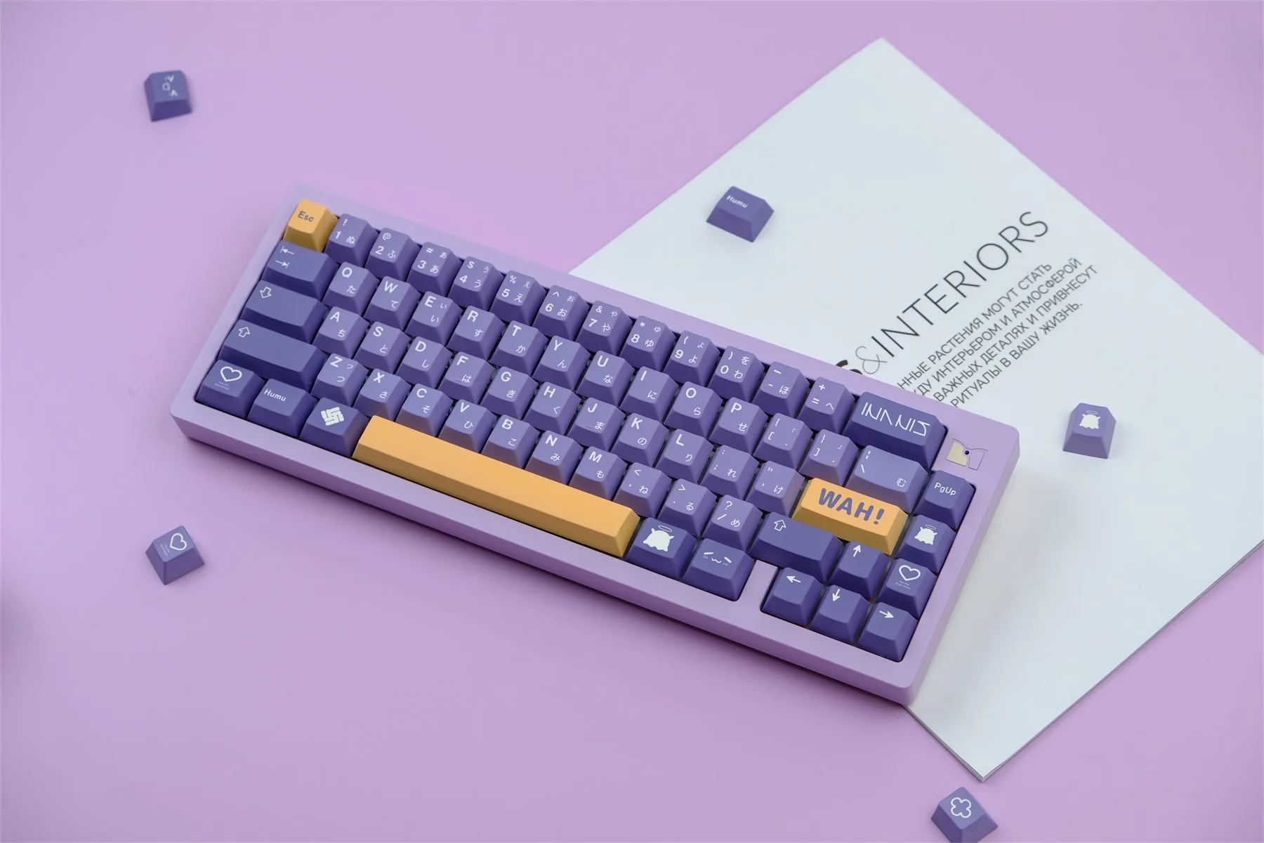 Teclas de adoración de los antiguos dioses, teclas personalizadas PBT de 129 teclas Cherry/MOA, adecuadas para teclado mecánico - imagen 3