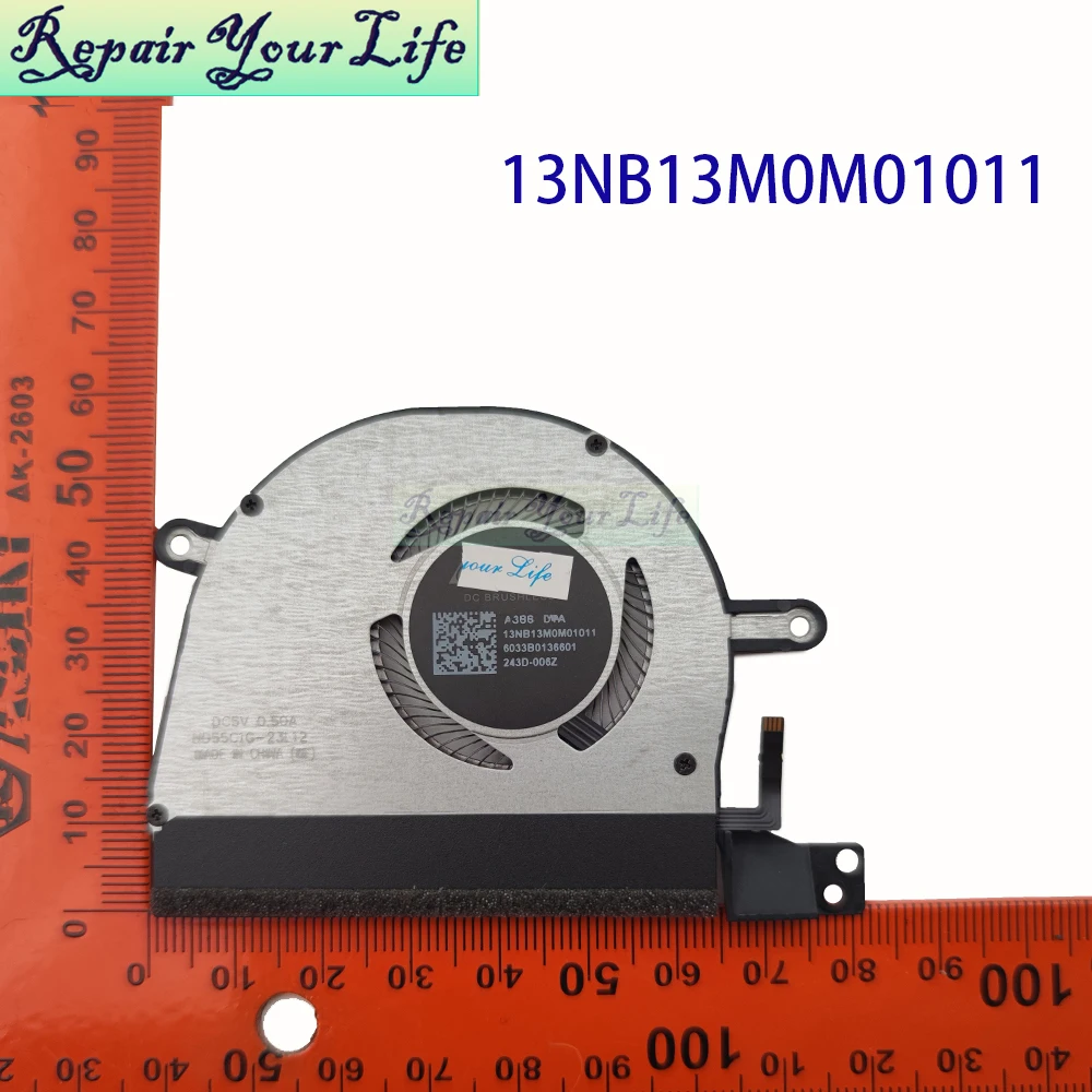 Notebook Cooler CPU GPU Fan For ASUS Zenbook S 14 UX5406 UX5406SA Laptop Cooling Fans 13NB14F0M01011 ND55C1M-24A07 6033B0136601 - imagen 3