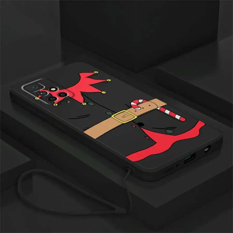 Funda de teléfono con elementos de ropa navideña, funda suave creativa para Xiaomi Redmi 12C 9 8 K60 A1 10 K40 13C A2 A3x 14C - imagen 3