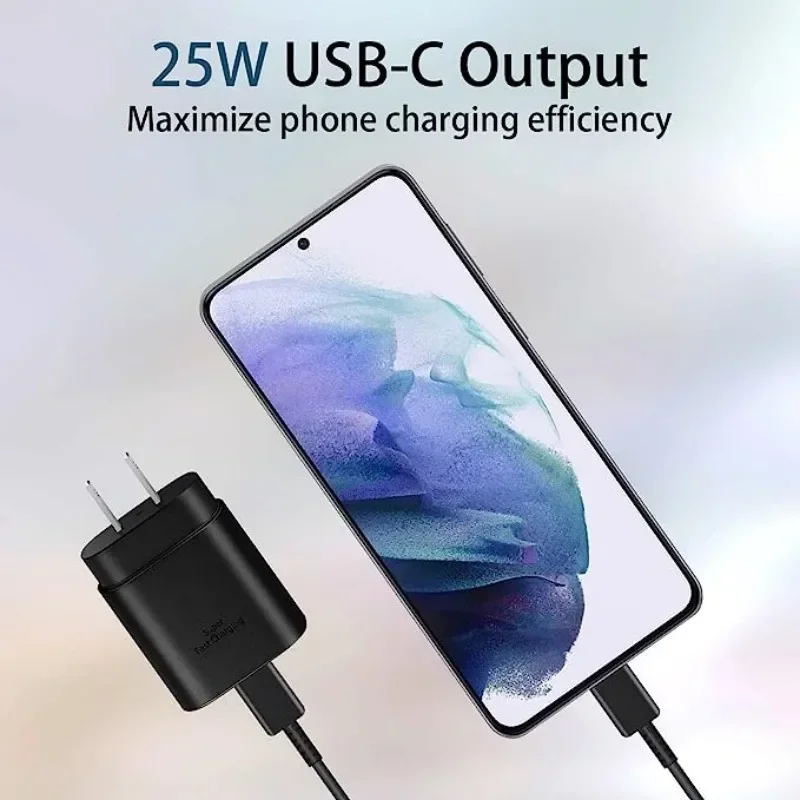 Cargador súper rápido PD 25W para Samsung Galaxy S9 S10 S21 S22 S23 S24 Ultra Note 10 20 A54 5g Cable USB de carga rápida para teléfono móvil tipo C - imagen 5