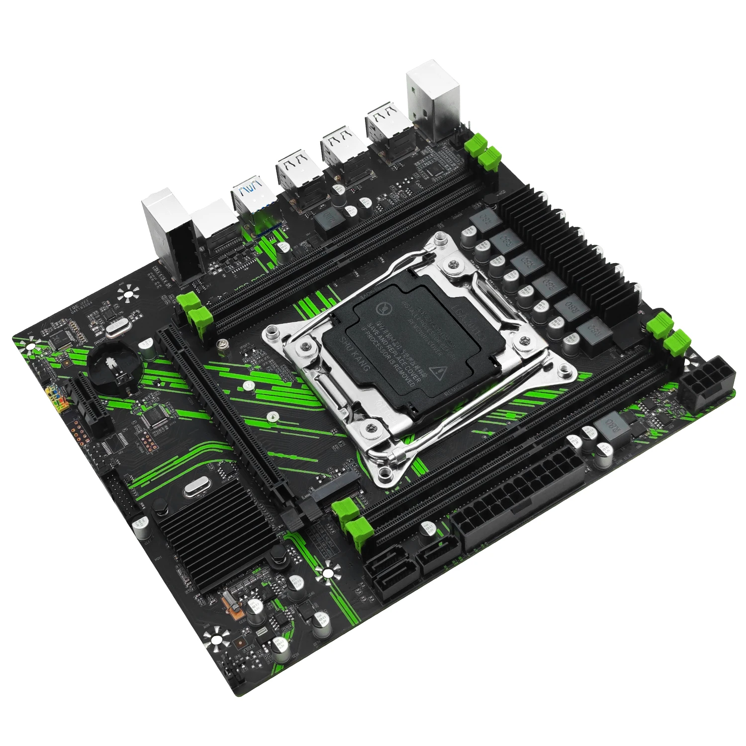 MACHINIST X99 PR9 X99 Placa base compatible con LGA 2011-3 Intel Xeon E5 V3 y V4 CPU DDR4 RAM SATA/NVME M.2 ranura USB3.0 - imagen 3