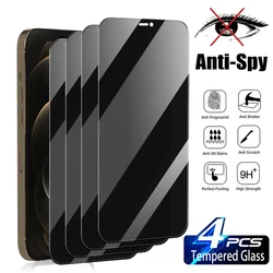 Protector Pantalla Privacidad iPhone 13 12 11 - Vidrio Templado