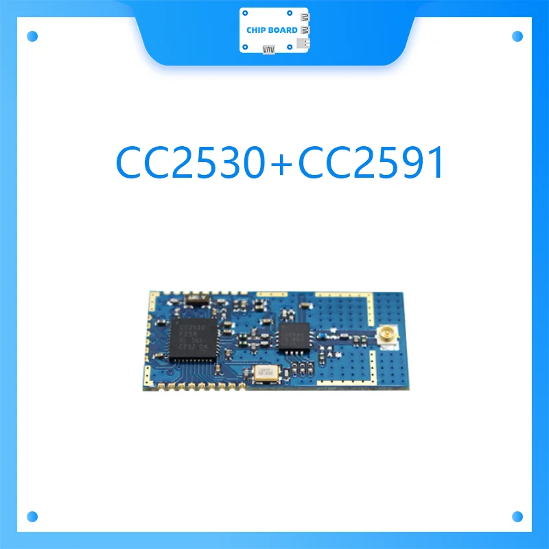 Z-0004 ZigBee conversión puerto serie TTL uart módulo PA inalámbrico CC2530 + CC2591TI CC2530F256 2,4 GHz