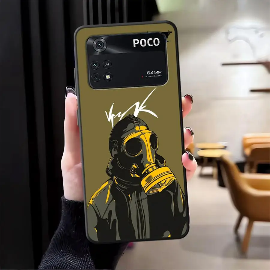 Funda para Xiaomi Poco C71 F3 C61 X3 X4 X5 X7 Pro M5 C50 C75 C40 M3 M4 M7 Pro F1 funda negra suave para teléfono Senior v-variarra - imagen 3