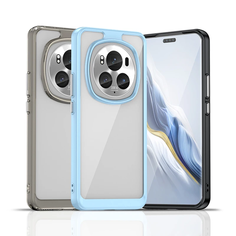 Funda protectora colorida para Honor Magic 6 Pro 5G cubierta trasera a prueba de golpes