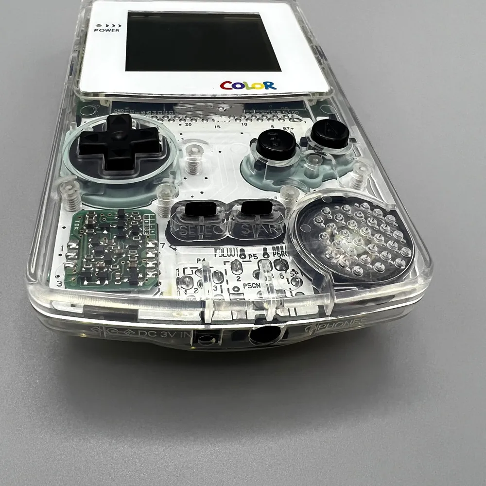 Kit de carcasa de alta calidad para Gameboy COLOR GBC Adecuado para GBC LCD de 2,6 pulgadas, 2,45 pulgadas y 2,2 pulgadas - imagen 4