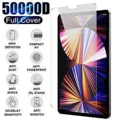 Vidrio templado 9H iPad Air 5/4 Pro 11 Mini 6 10ª-2ª Pantalla Completa