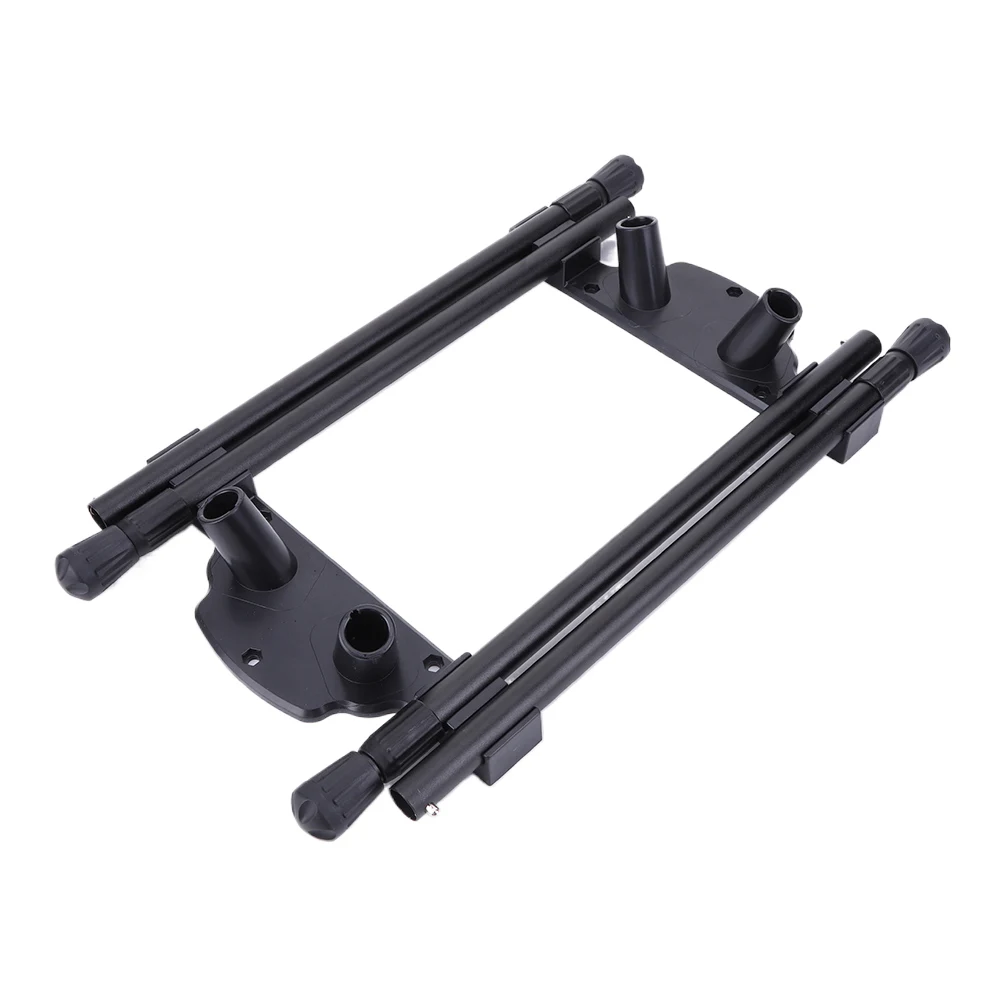 Patas de mesa plegables, patas de muebles plegables de Metal, patas de mesa de centro de altura ajustable, equipo de Camping DIY para viajes al aire libre - imagen 4