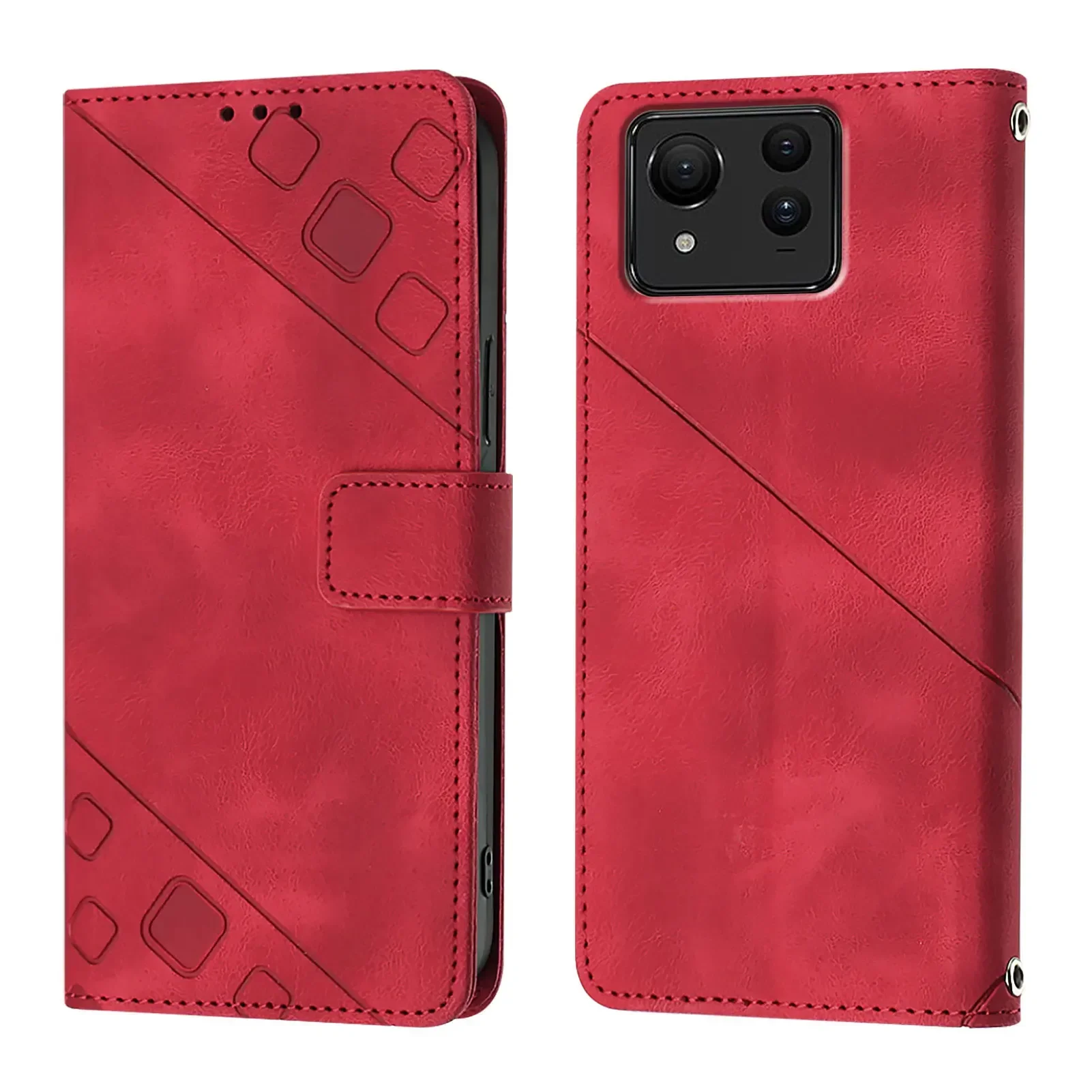 Funda de cuero PU con bolsillo para tarjetas para Asus Zenfone 11, funda de teléfono de protección Ultra completa para Asus - imagen 2