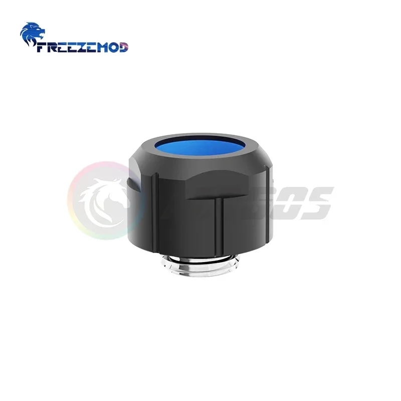 FREEZEMOD-accesorio de tubería dura antiapagado para refrigeración de PC, para tubos PETG PMMA OD14MM, ajuste manual rápido fijo con llave Allen - imagen 3