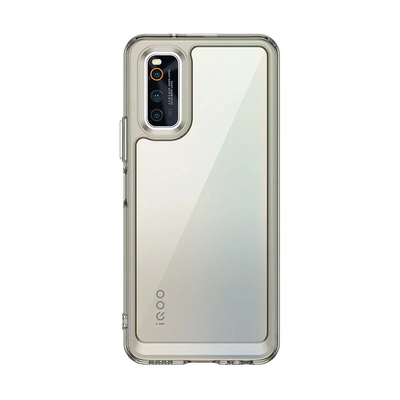 Funda de teléfono con parachoques de silicona Candy a prueba de golpes para iQOO Neo Series - Funda protectora para Neo 5 Lite Young/Neo 3/Neo Z1 - imagen 4