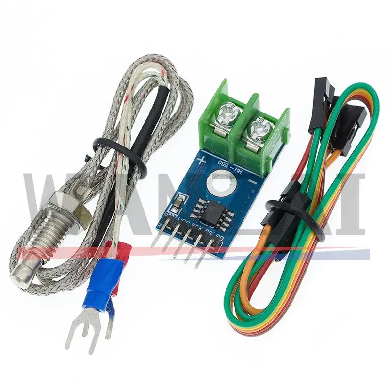 Sensor de temperatura termopar tipo K MAX6675, módulo de temperatura de 0 a 800 grados, 1 piezas - imagen 4