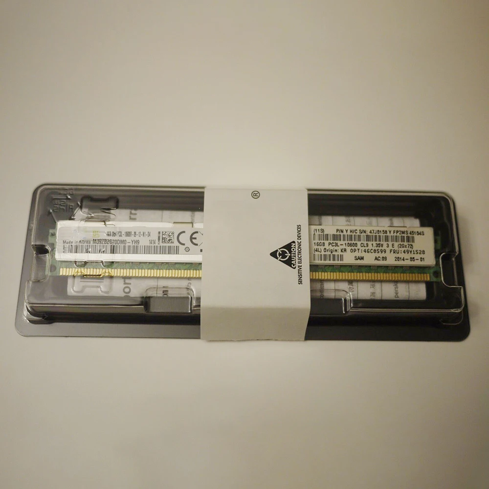 Memoria del servidor RAM HS22 HS23 HX5 46C0599 49Y1528 16GB DDR3 1333 ECC REG VLP - imagen 3