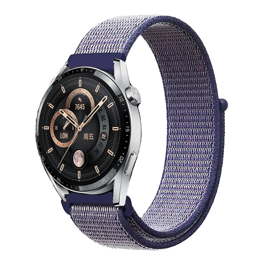 Correa de nailon de 22mm para Huawei Watch GT 5/4/3 Pro, correa de reloj deportivo de 46mm para Huawei GT5/GT3 Pro/GT4, pulsera inteligente de 46mm - imagen 5