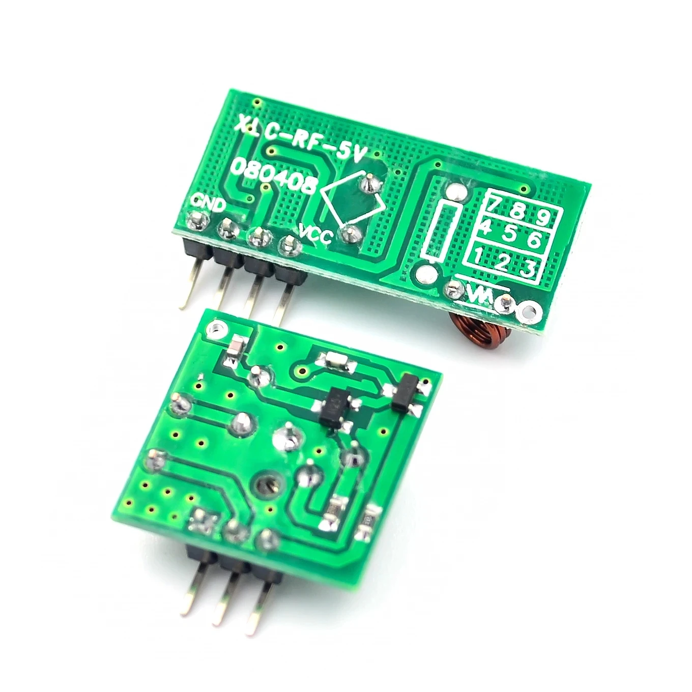 Kit de enlace de módulo de transmisor y receptor RF para electrónica inteligente, 433Mhz, para arduino/ARM/MCU WL diy, 315MHZ/433MHZ, inalámbrico - imagen 5