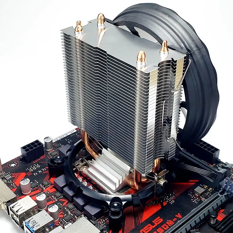 Soporte de ventilador de refrigeración de CPU 9 en 1, Base de disipador térmico de PC para Intel LGA 1366/1700/1200/1151/1150/1156/1155 - imagen 3