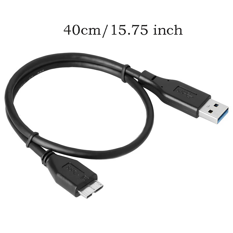 Cable convertidor USB3.0 a Micro B para Samsung Lenovo Sony Seagate Toshiba disco duro móvil HDD teléfono móvil portátil línea de extensión de datos - imagen 5