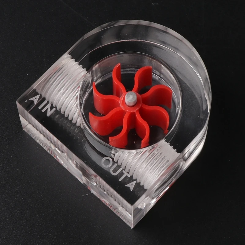 Medidor flujo acrílico G5AA, indicador filtro refrigerante del sistema refrigeración por agua con rosca G1/4 - imagen 3