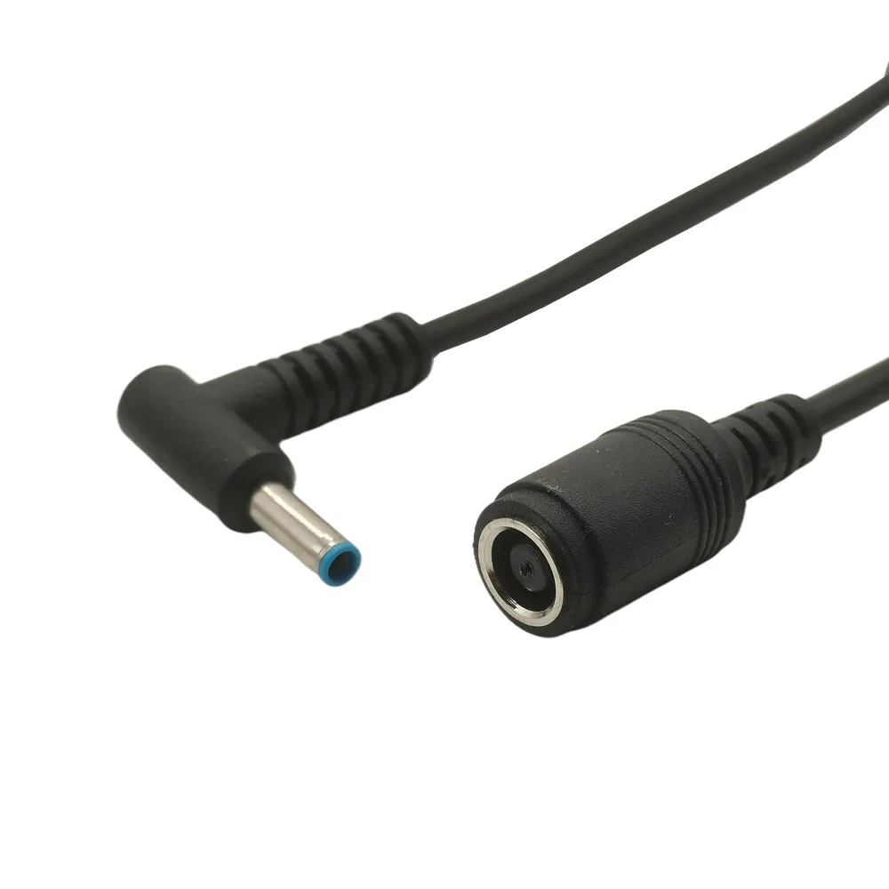 Adaptador de cargador macho de 7,4mm x 5,0mm hembra a 4,5mm x 3,0mm Cable convertidor de conector de alimentación conector CC para HP Envy Pavilion G1 G2 G3 - imagen 3