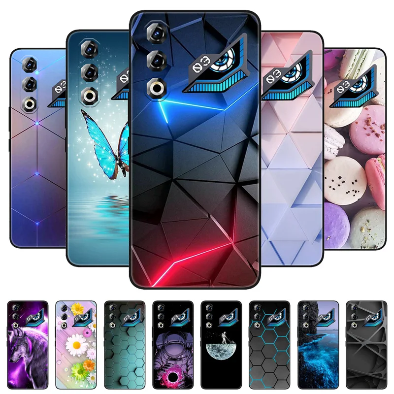 Para Nubia Neo 3 GT 5G Funda Neo3 Funda de lujo TPU a prueba de golpes Funda de silicona de dibujos animados para teléfono Nubia Neo 3 Neo3GT Coque 2025
