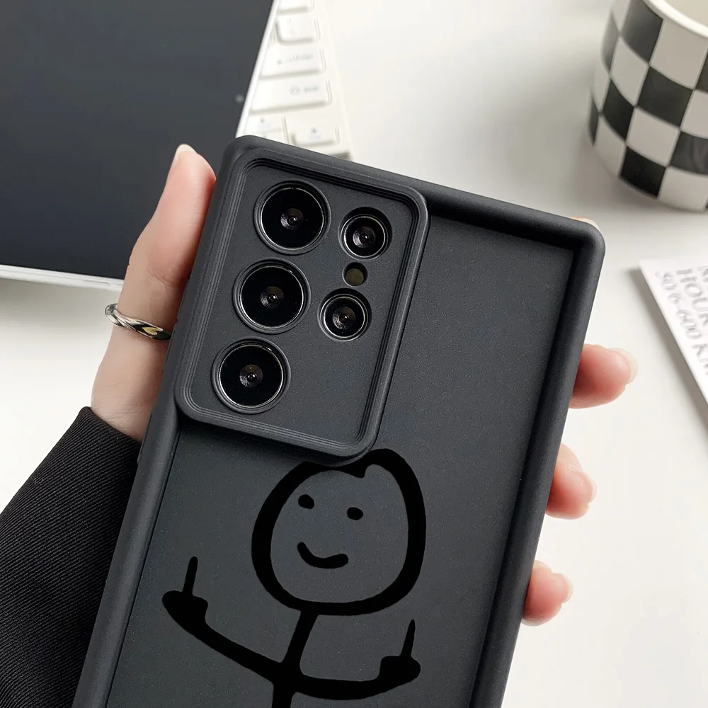 Funda de teléfono estética de silicona para Samsung A55 5G Galaxy A54 A15 A35 A34 A16 A06 A05 A05s A52 A53 A25 A24 A32 A33 A12 Funda - imagen 5