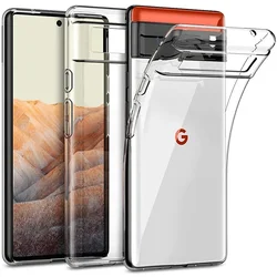 Funda Silicona Transparente Google Pixel Ultra Fina Antigolpes