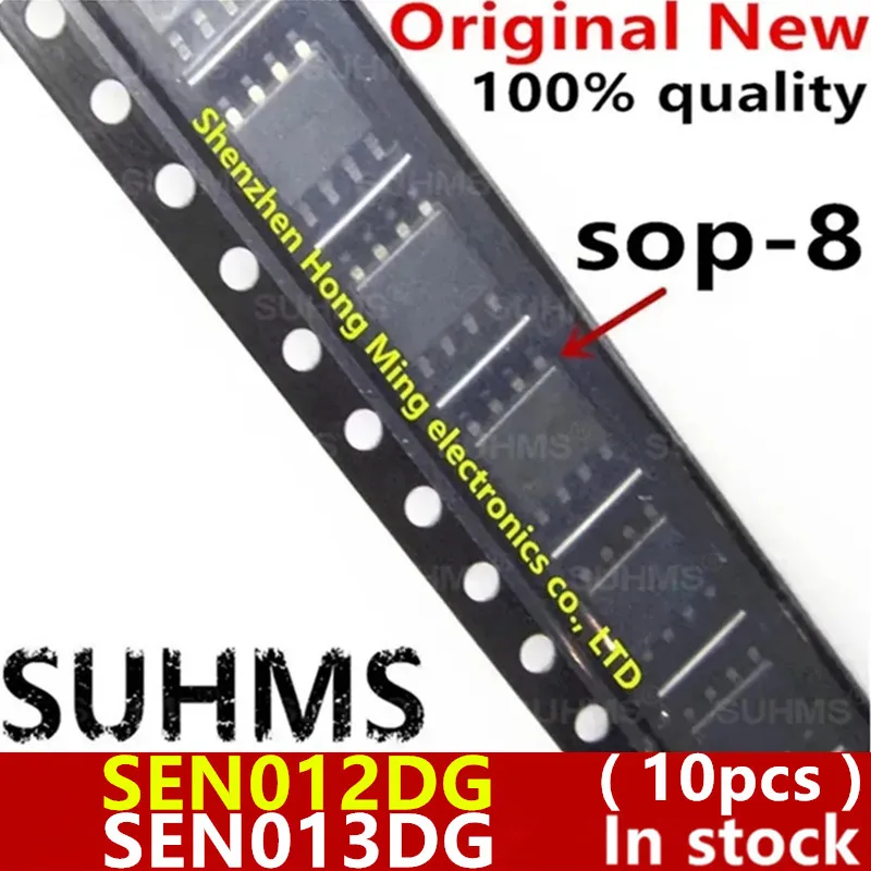 (10 piezas) 100% nuevo SEN012DG-TL SEN012DG SEN012 SEN013DG-TL SEN013DG SEN013 sop-8 Chipset