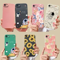 Funda Sunflower iPhone 7 8 Plus / SE Silicona Líquida con Parachoques