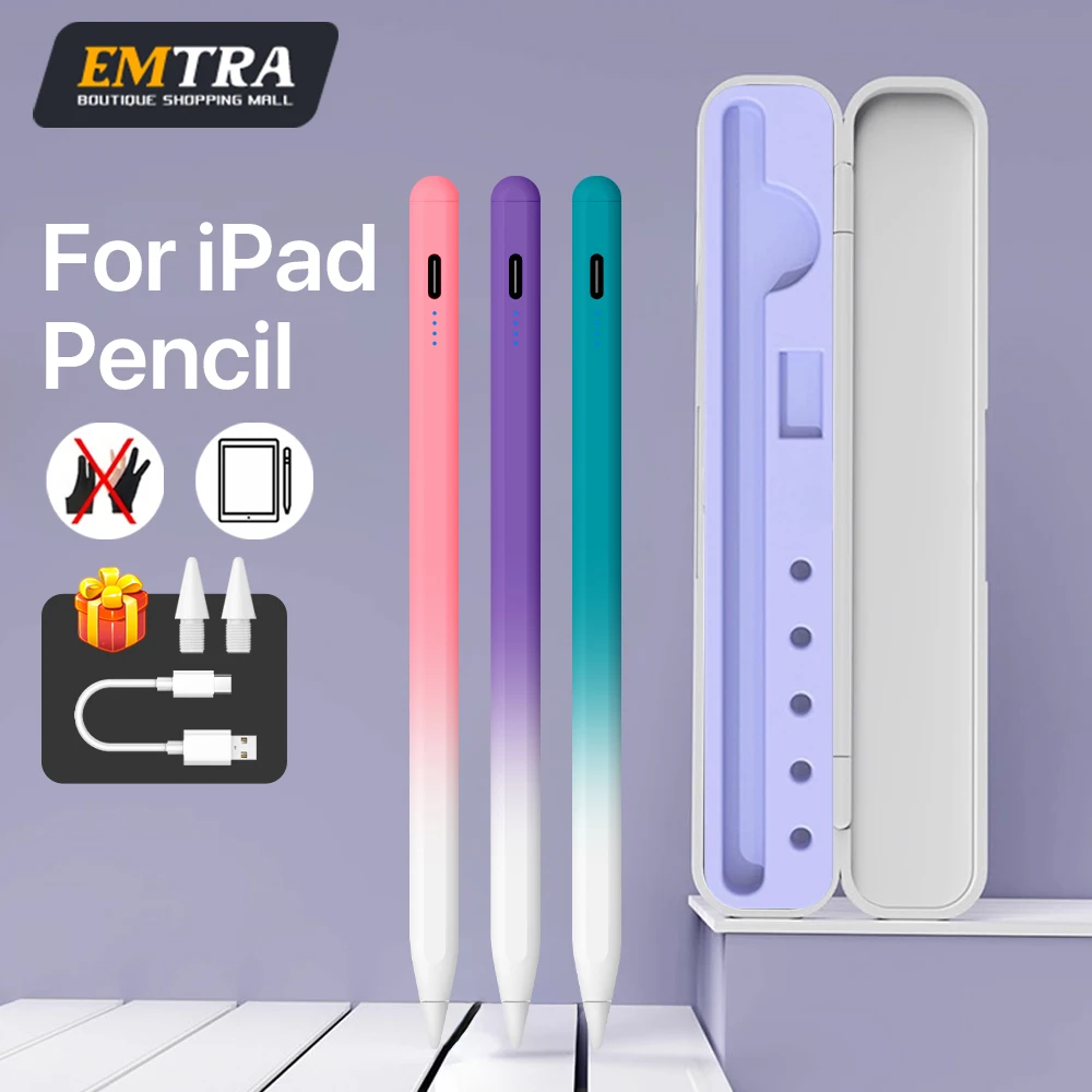 Nuevo estilo para Apple Pencil 2 1 pantalla de potencia de rechazo de palma accesorios para iPad iPad 13 10,9 11 12,9 pulgadas Pro Air 4 5 Mini lápiz óptico - imagen 2