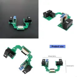 Codificadores ratón C90F, placa PCB con interruptores micromovimiento 100 millones clics para juegos ratón GProX