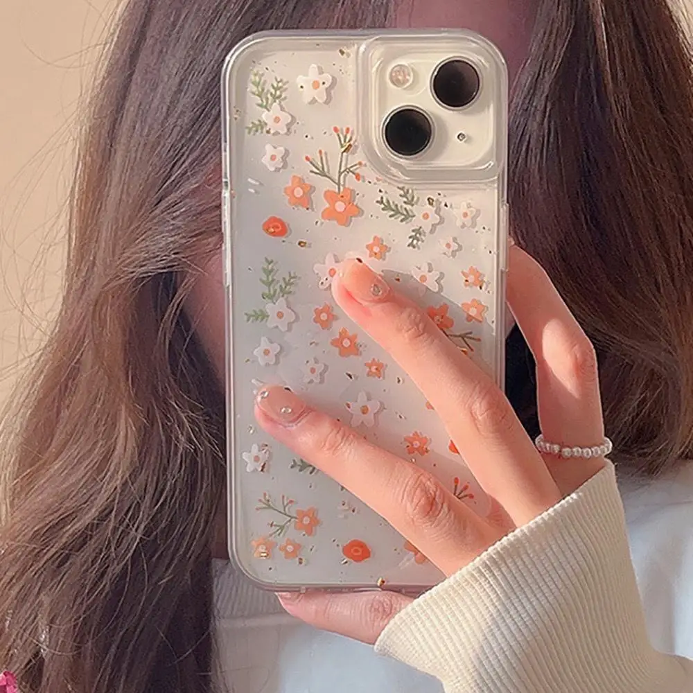 Funda suave de flores para Samsung Galaxy, A54, A55, A23, A24, A33, A52, A52S, A53, M23, M54, A05S, A15, A25, A14, A35, A31, A51, A71, A72, A73 - imagen 3