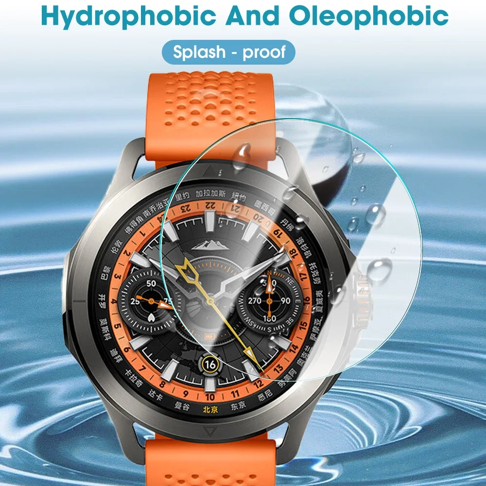 Protectores de pantalla de vidrio templado para reloj inteligente Xiaomi S4, películas protectoras HD antiarañazos para Mi Watch S4 Sport - imagen 5