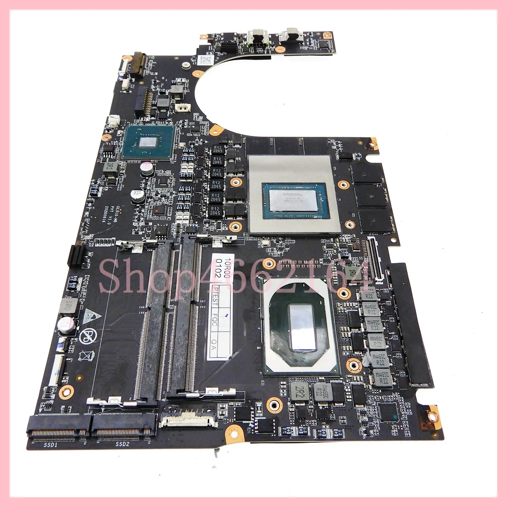 OL510-MB con i7-10750H CPU GTX1660ti-V6G GPU placa base para ordenador portátil para MSI OL510 placa base para portátil P/N: MBPGR5MP6A-AN10 - imagen 5