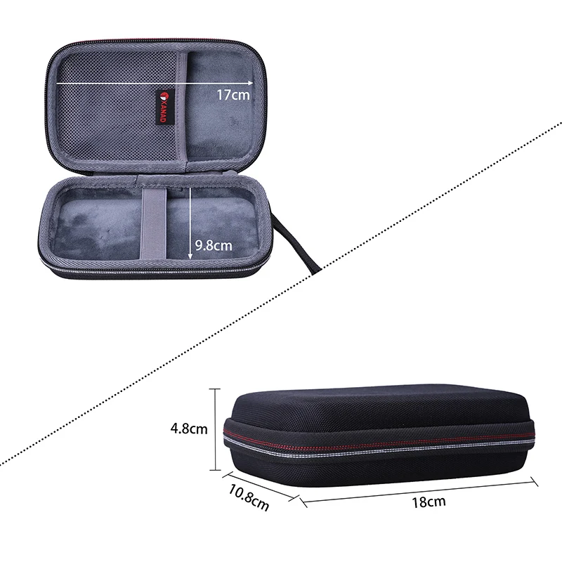 XANAD Estuche rígido para Polaroid Hi Print 2x3" Bolsillo Impresora fotográfica Bolsa de almacenamiento de transporte protectora de viaje - imagen 5