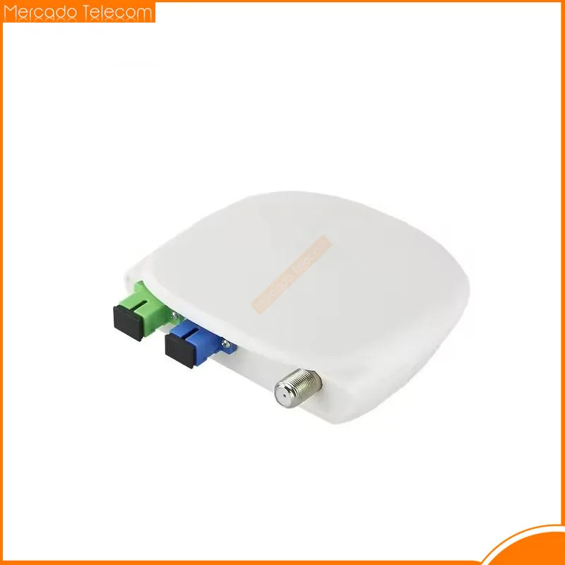Receptor FTTH de nodo óptico SC APC, convertidor WDM de fibra óptica CATV, minimodo triplexor, alta calidad, 10 unidades por lote