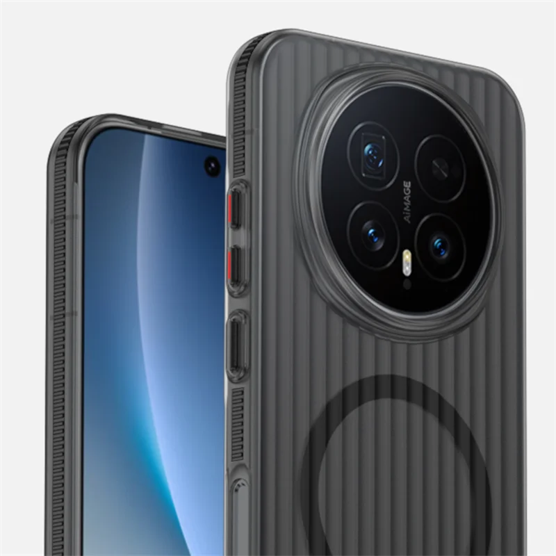 Para Huawei Honor Magic 8 Pro funda dura de PC transparente magnético MagSafe funda protectora trasera antideslizante para Magic 8 7 Pro Shell - imagen 5