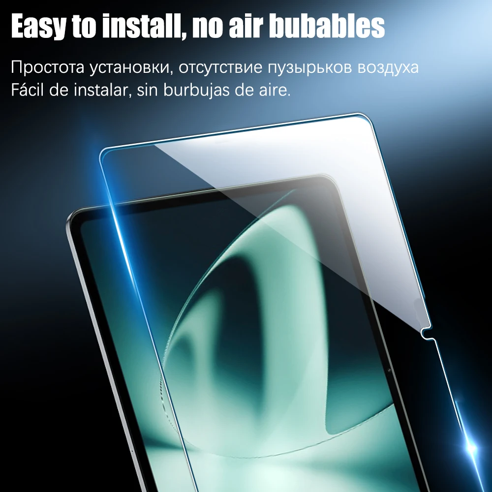 2 uds 9H vidrio templado para OnePlus Pad 2 Protector de pantalla para oneplus pad pro Fit funda accesorios para tableta película - imagen 3