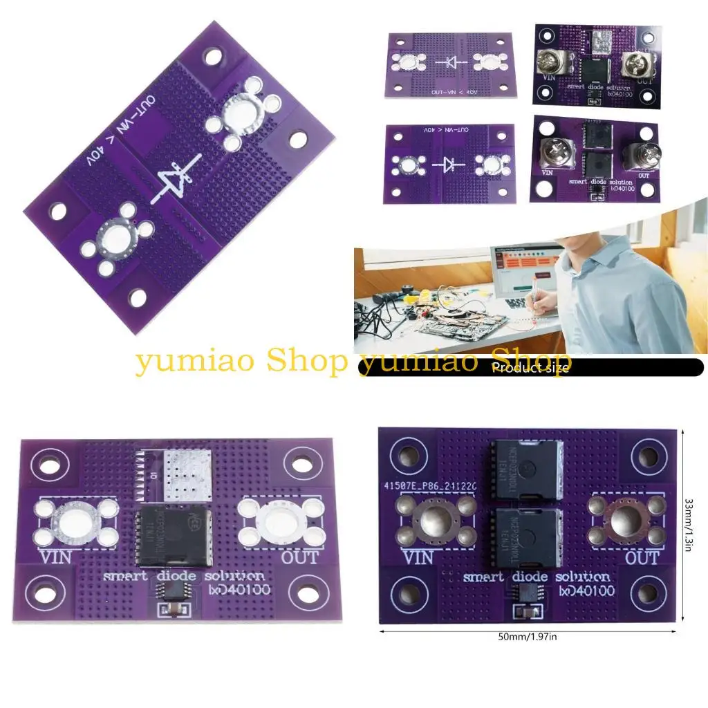 587b dispositivo diodo innovador admite diversas necesidades sistema energía Flexible 40A 60A