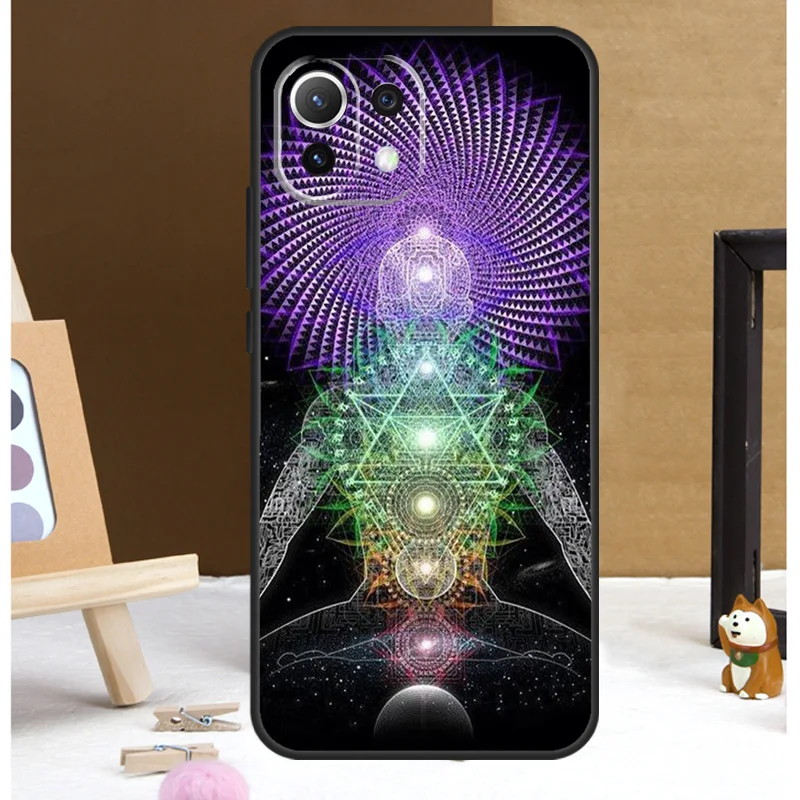 Funda de Yoga Mandala para Xiaomi 14 Ultra 13 11T 12T 13T Pro 12 Lite POCO X6 Pro X3 X4 X5 M5s M6 F3 F5 - imagen 3